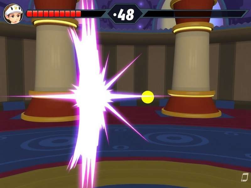 Super Smash Paddle in Action Super Smash Paddle Gameplay Screenshot